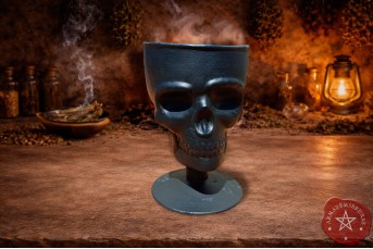 Cálice Crânio Preto | (125 ml)