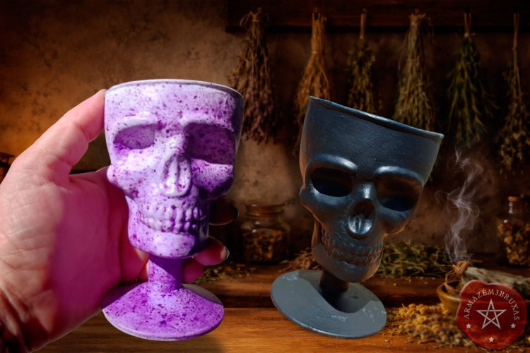 kit Cálices Crânio  (125 ml)