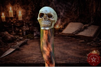 Cajado Caveira | Proteção e Poder