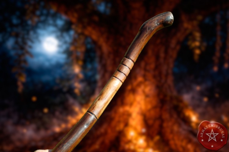 Cajado (97cm) | Galho Cipreste