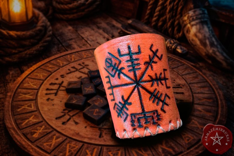 Copo Couro | Vegvisir