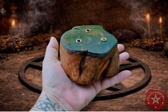 Incensário (9.0cm) | Galho de Aceroleira