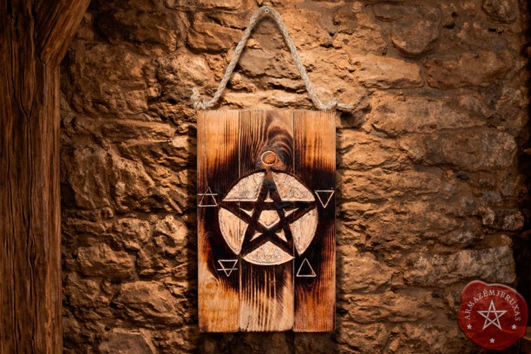 Pentáculo Pentagrama | Com Elementos